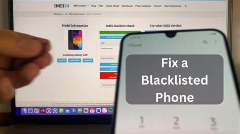 remove iphone imei from blacklist.